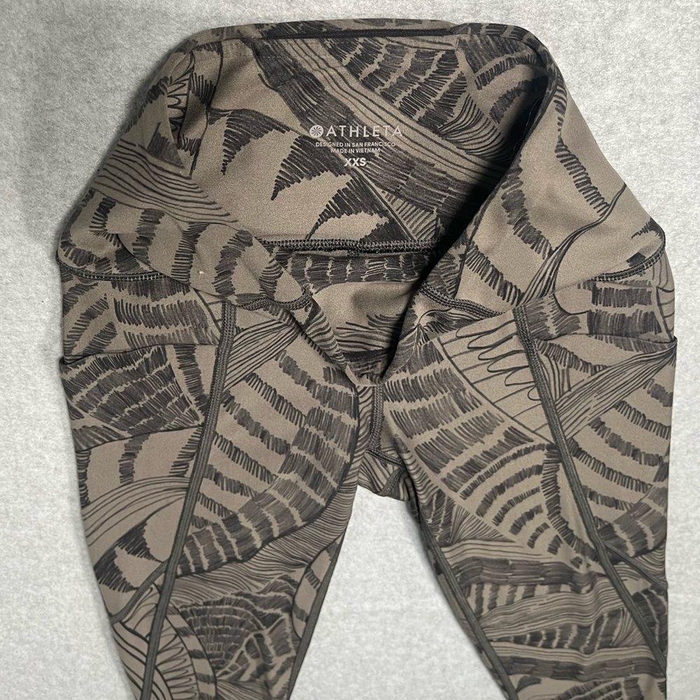 Athleta Leggings Yoga Pants US Size XXS - Picture 2 of 4